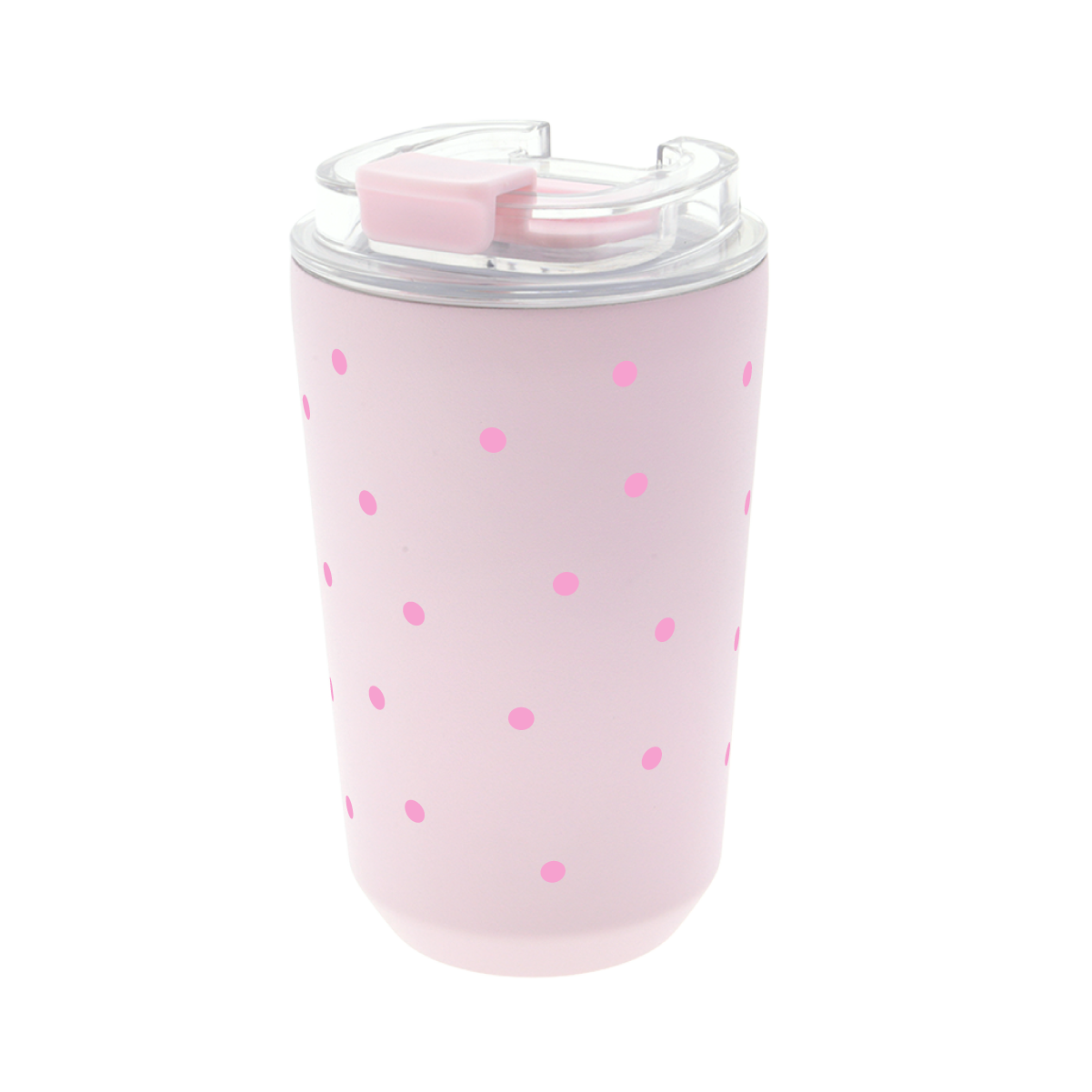 Vaso Térmico de Acero Inoxidable con Interior Cerámico - Pastel Dots | Aurea