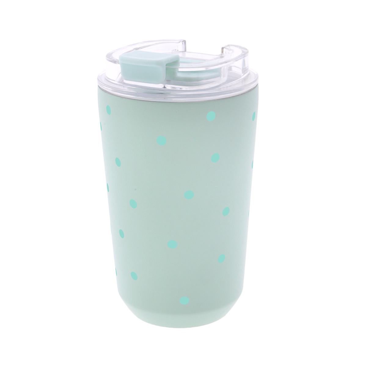 Vaso Térmico de Acero Inoxidable con Interior Cerámico - Pastel Dots | Aurea