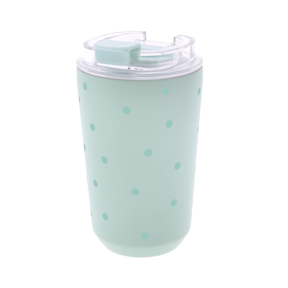 Vaso Térmico de Acero Inoxidable con Interior Cerámico - Pastel Dots | Aurea