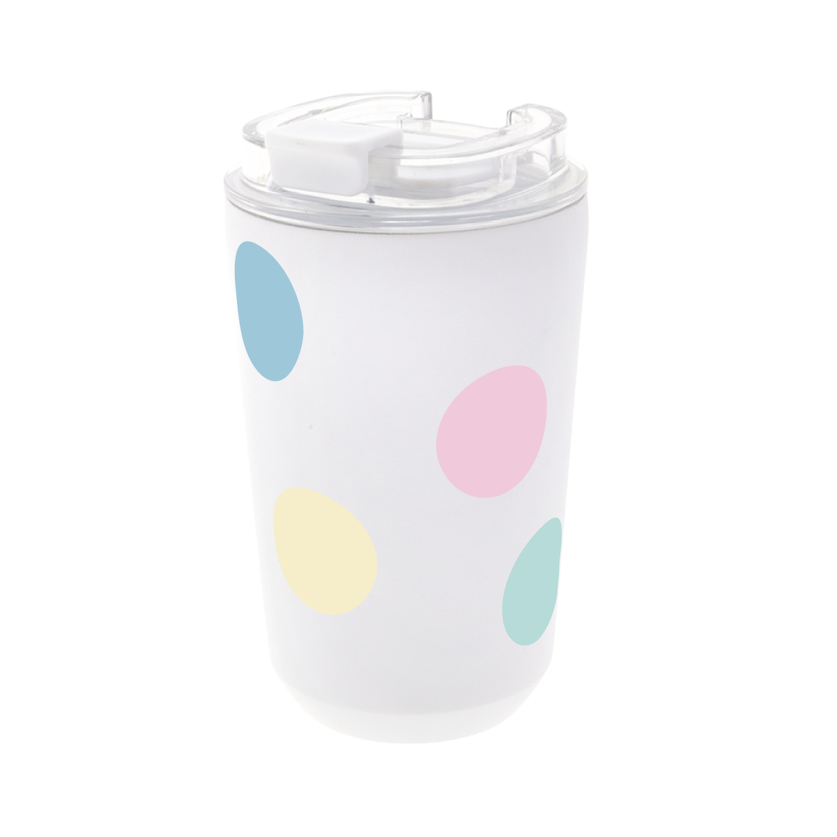 Vaso Térmico de Acero Inoxidable con Interior Cerámico - Happy Dots | Aurea