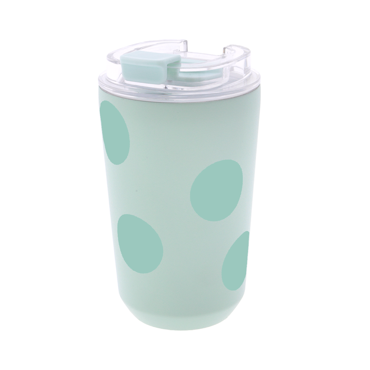 Vaso Térmico de Acero Inoxidable con Interior Cerámico - Happy Dots | Aurea