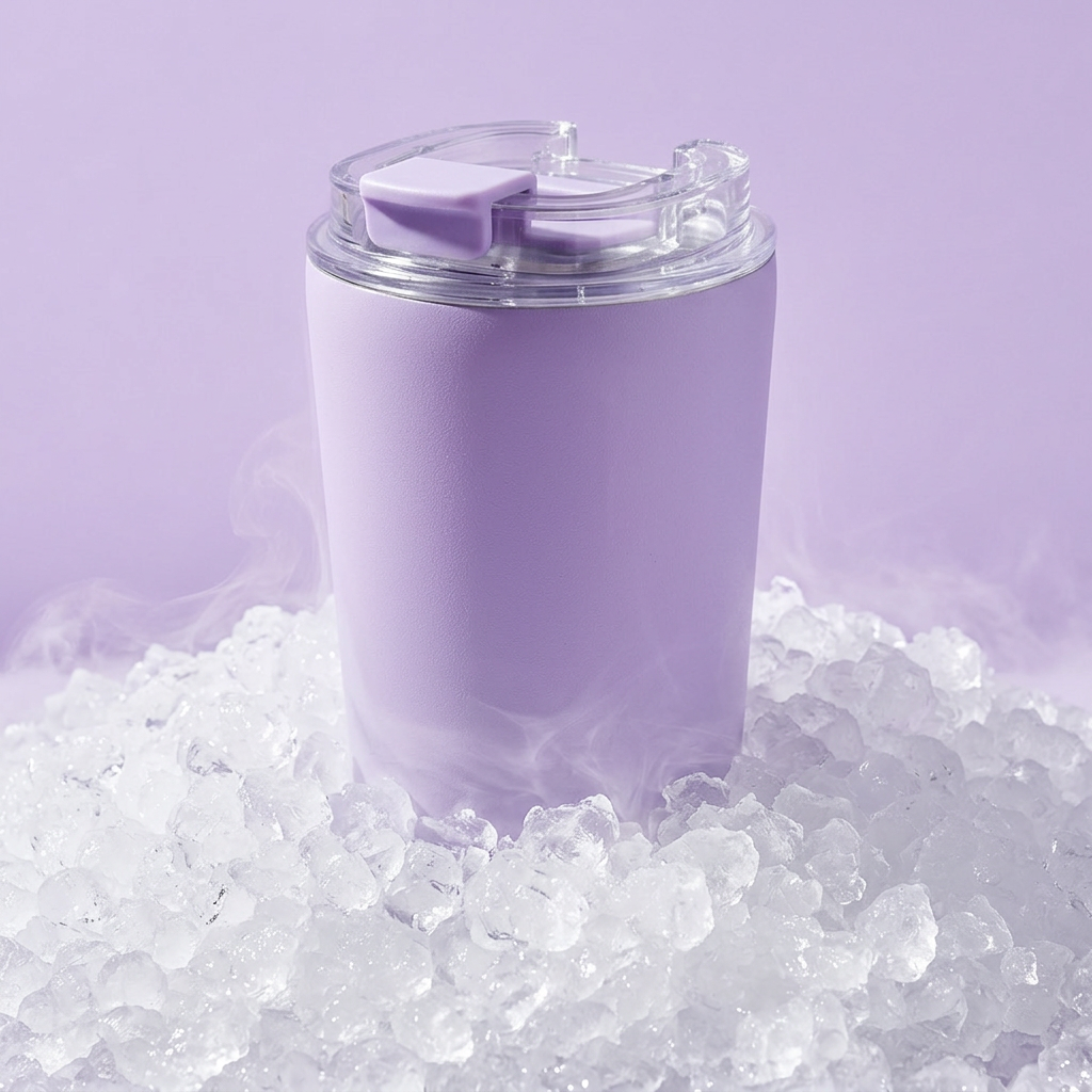 Vaso Térmico de Acero Inoxidable con Interior Cerámico - Solid Color | Aurea