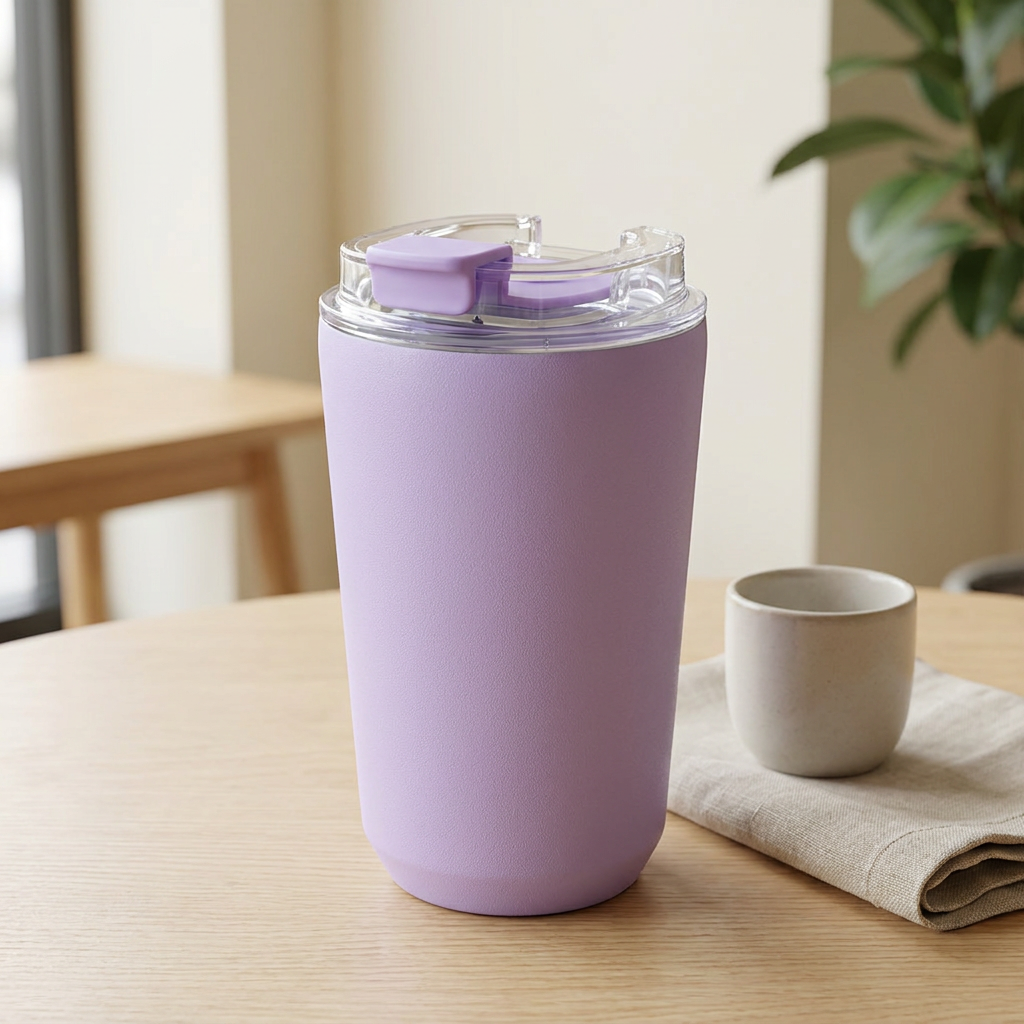Vaso Térmico de Acero Inoxidable con Interior Cerámico - Solid Color | Aurea