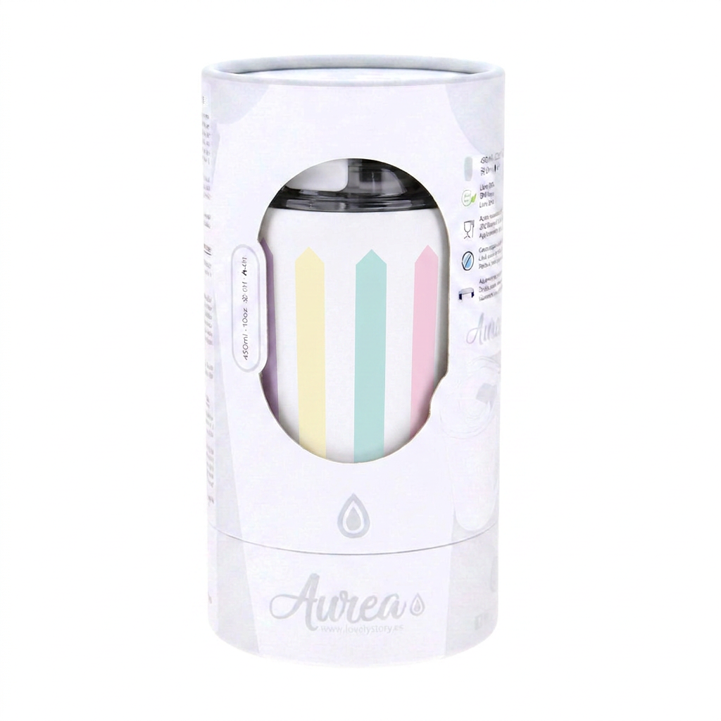 Vaso Térmico de Acero Inoxidable con Interior Cerámico - Candy Lines | Aurea