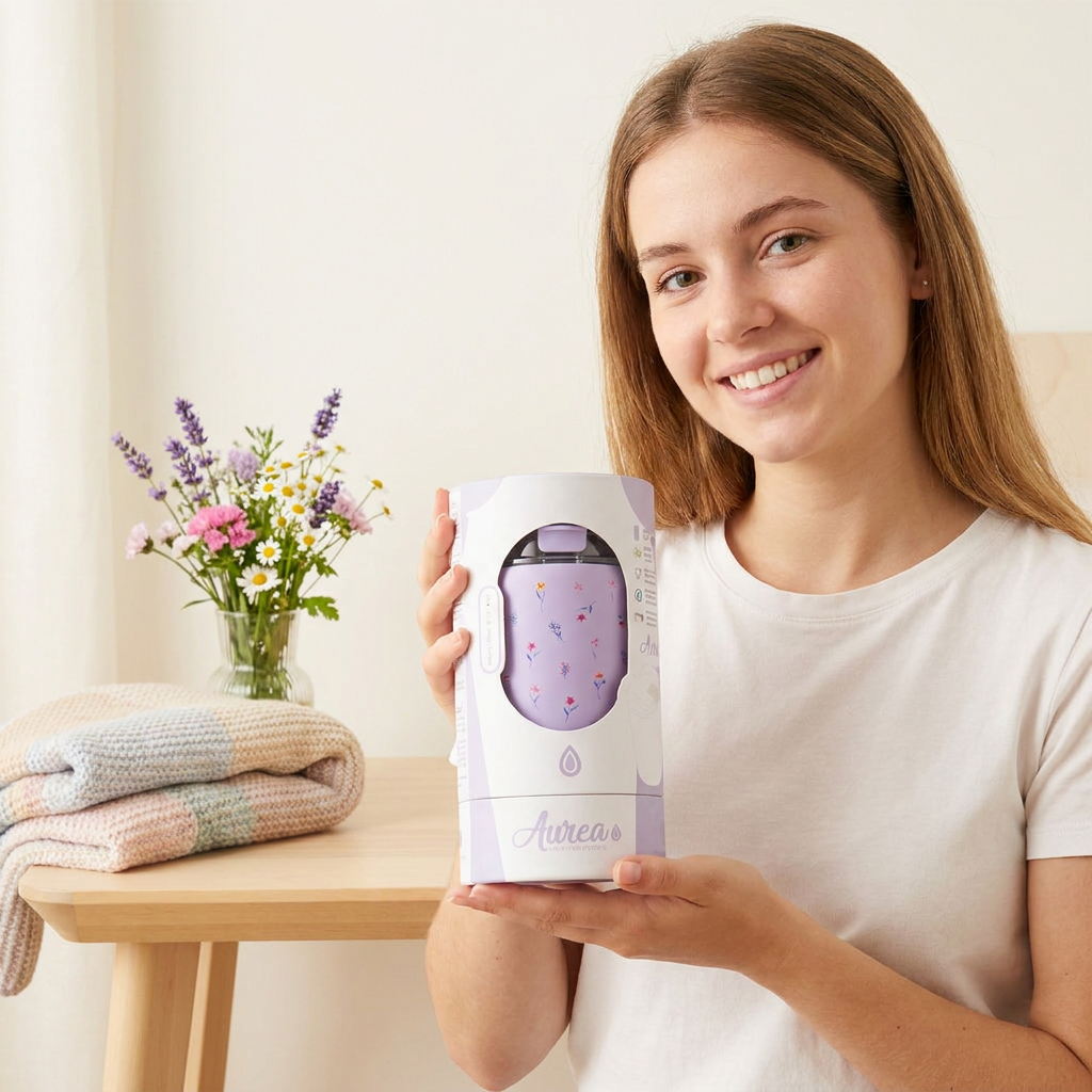 Vaso Térmico de Acero Inoxidable con Interior Cerámico - Little Bloom | Aurea