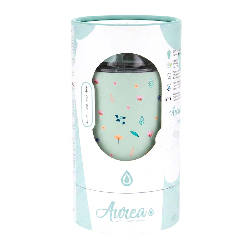 Vaso Térmico de Acero Inoxidable con Interior Cerámico - Little Bloom | Aurea