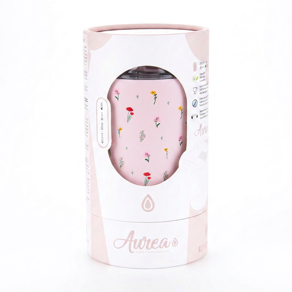 Vaso Térmico de Acero Inoxidable con Interior Cerámico - Little Bloom | Aurea