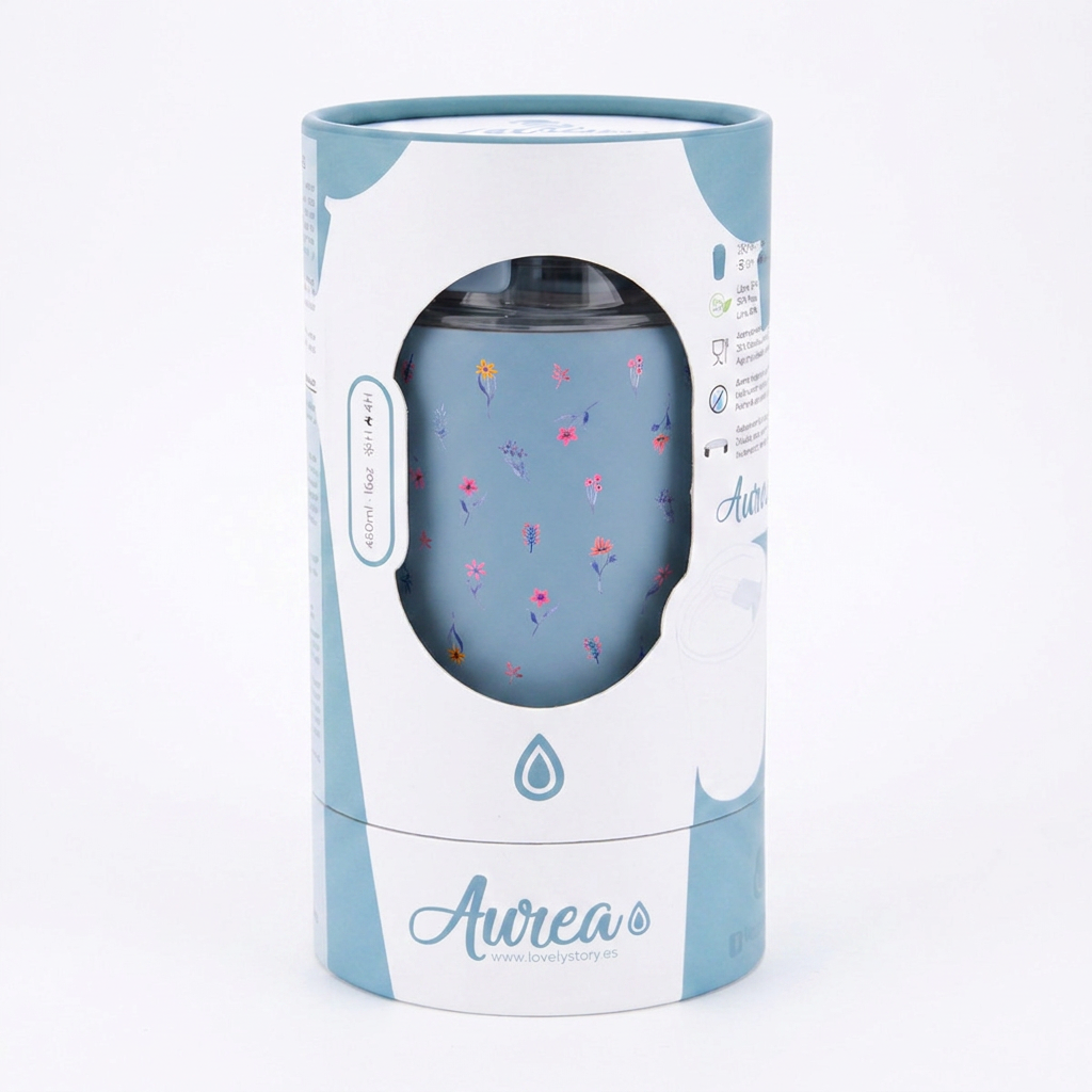 Vaso Térmico de Acero Inoxidable con Interior Cerámico - Little Bloom | Aurea