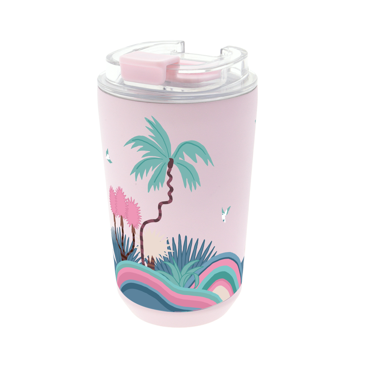 Vaso Térmico de Acero Inoxidable con Interior Cerámico - Paradise Dreams | Aurea