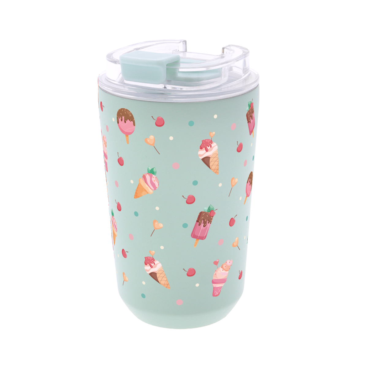 Vaso Térmico de Acero Inoxidable con Interior Cerámico - Frozen Vibes | Aurea