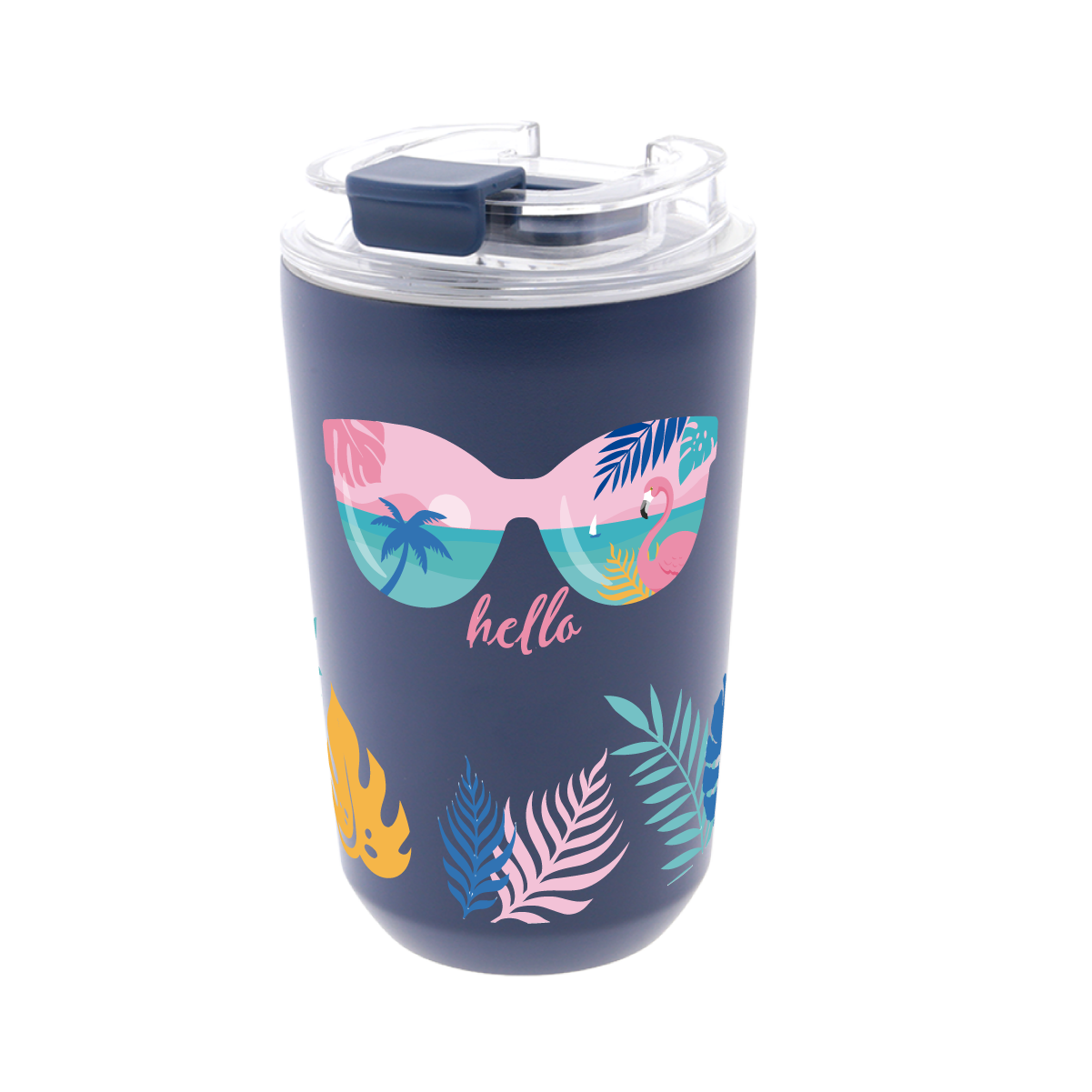 Vaso Térmico de Acero Inoxidable con Interior Cerámico - Tropic Twist | Aurea
