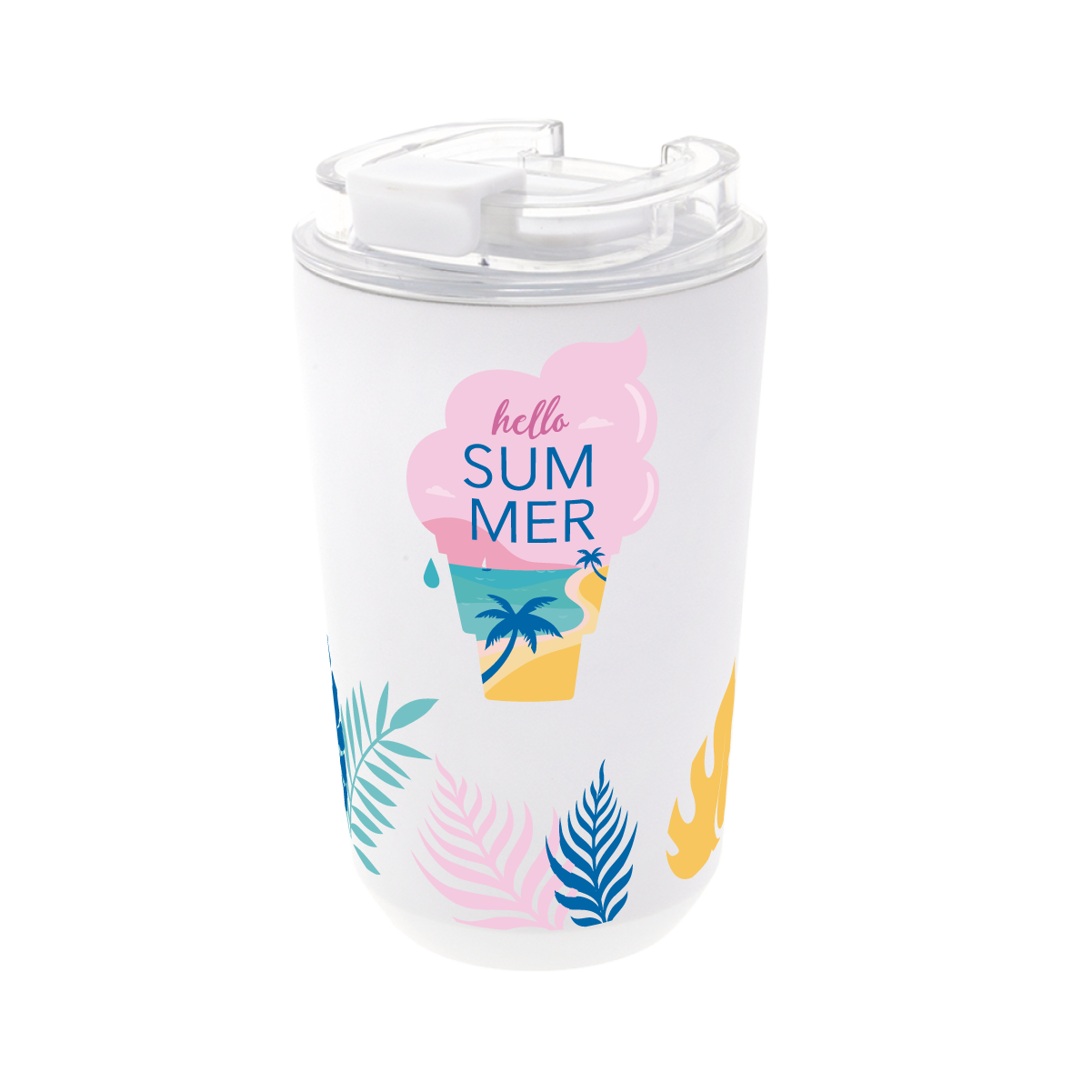 Vaso Térmico de Acero Inoxidable con Interior Cerámico - Tropic Twist | Aurea