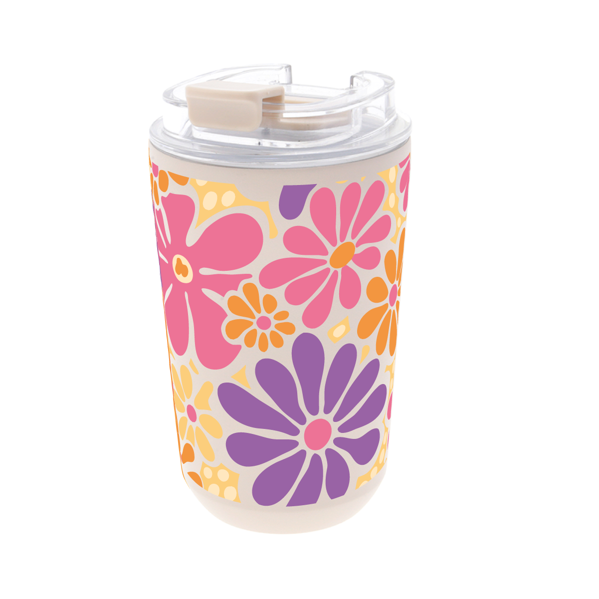 Vaso Térmico de Acero Inoxidable con Interior Cerámico - Petal Nomads | Aurea