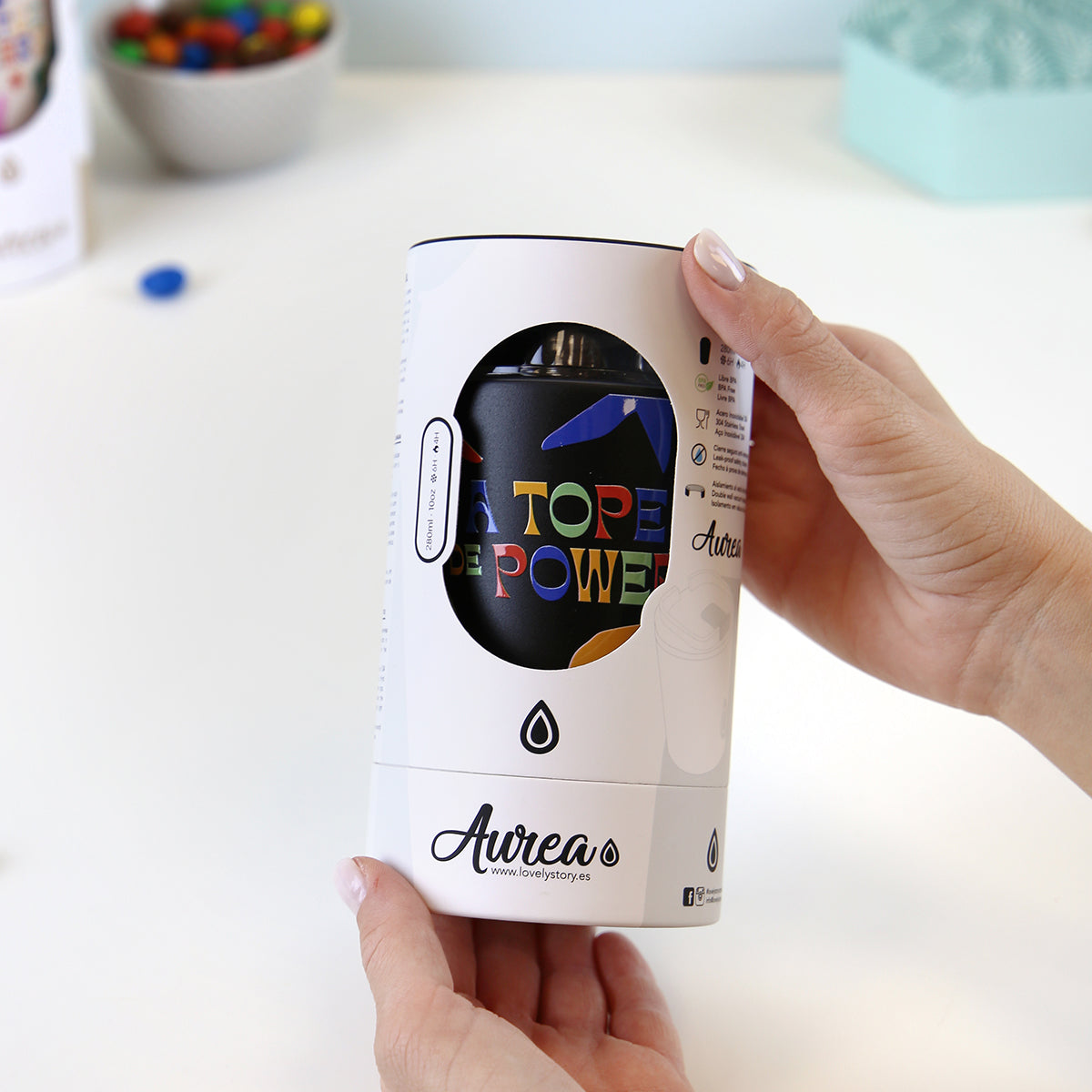 Vaso Térmico 280ml - A Tope de Power