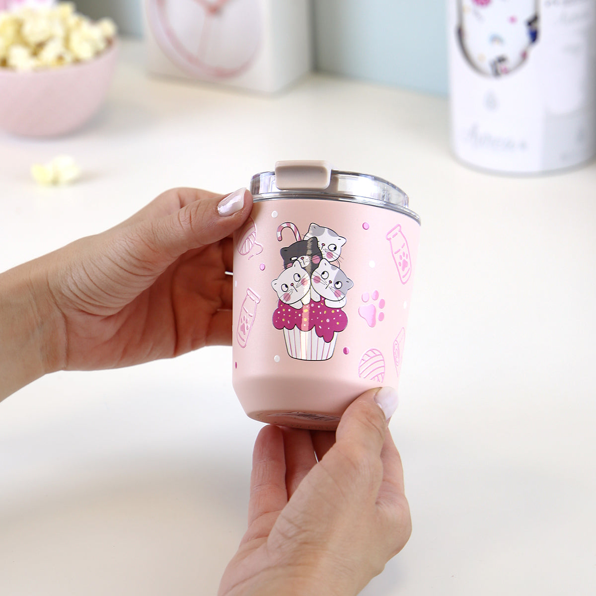 Vaso Térmico 280ml - Kitty World