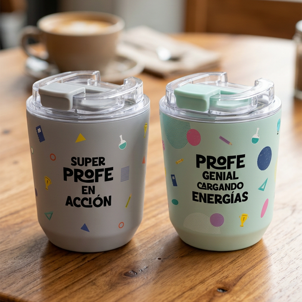 Vaso Térmico de Acero Inoxidable – Profe | Lovely Story