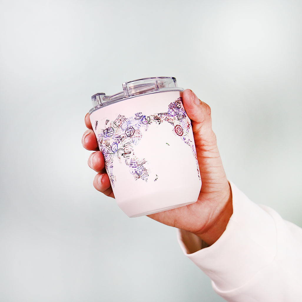 Vaso Térmico 280ml - Stamp Map