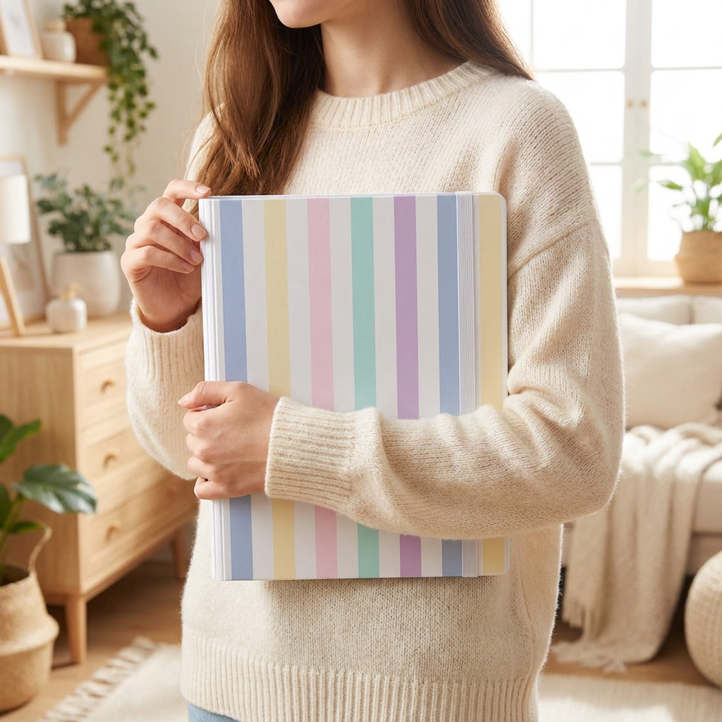 Carpeblock Smart Folder 360º – Soft Shapes | Lovely Story